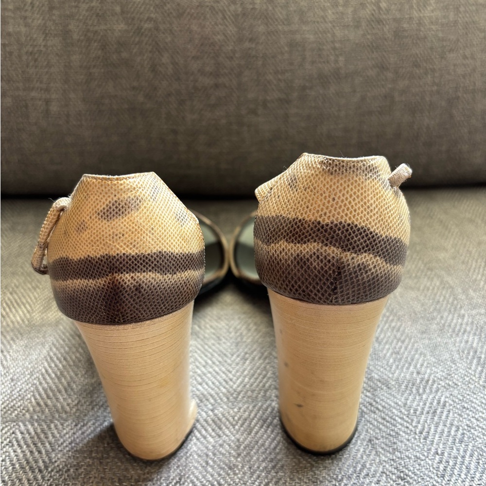 Gucci Snake Skin Heels - Picture 5 of 7